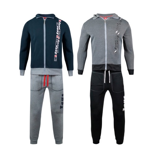 Zeus - Tuta Homewear Uomo Cotone Felpato mod. MZ05